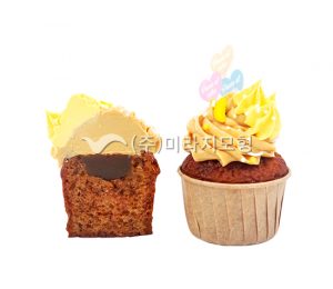 MCM1793바나나 카라멜 컵케이크