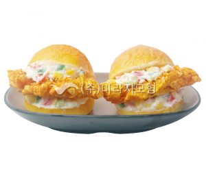MH2155닭 안심 모닝빵 버거